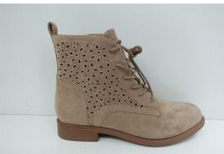 Botki damskie  7AH153-2.BEIGE  (36/41,12par)