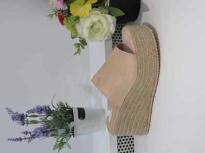 Klapki damskie 7AAM05.BEIGE (36/41,12par)