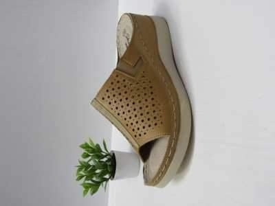 Klapki damskie 7A4011.BEIGE (36/41,8par)