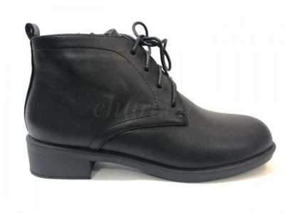 Botki damskie RM01M-1.BLACK Ocieplane (36/41,8par)