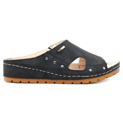 Klapki damskie DE924-5.BLACK (36/41,12par)