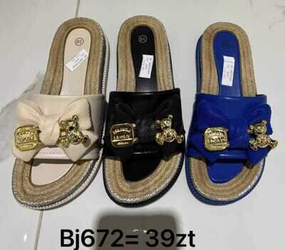 Klapki damskie 7ABJ372.KOLORDOWYBORU (36/41,12par)