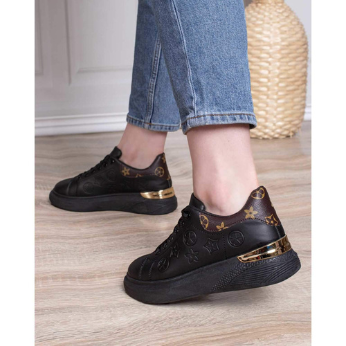 Buty sportowe damskie MK668.ALLBLACK (36/41,12par)