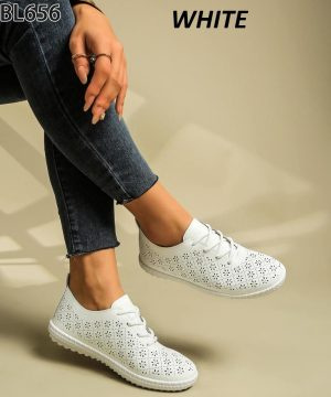 Buty sportowe damskie  7ABL656.WHITE (36/41,12par)