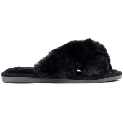Kapcie damskie KP20-4.BLACK (36/41,12par)