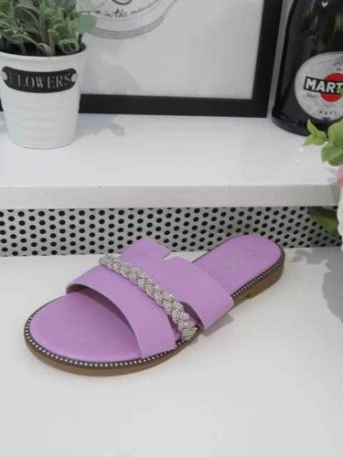 Klapki damskie 7A5116.PURPLE (36/41,12par)