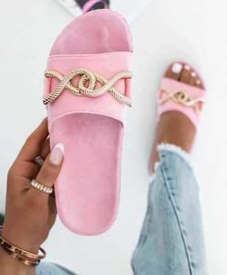 Klapki damskie 7ABJS-016.PINK (36/41,12par)