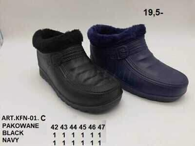 Klapki męskie  9KNF01/C.MIX2  (42/47,12par)