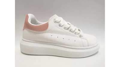 Buty sportowe damskie 7ABO-632.WHITE/PINK (36/41,12par)