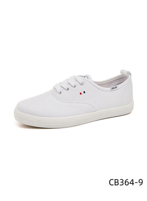 Trampki damskie 7ACB364-9.WHITE (36/41,12par)