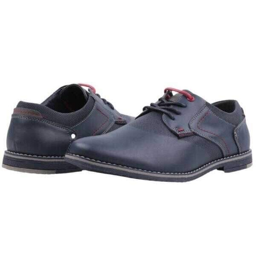 Półbuty męskie AB65A-10.NAVY/RED (40/45,8par)