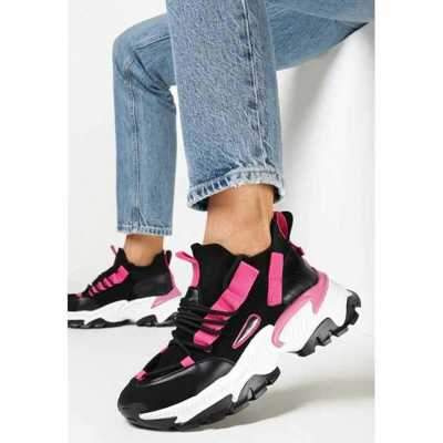 Buty sportowe damskie 7AA88-121.BLACK/FUSHIA (36/41,12par)