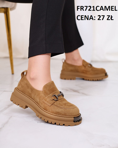 Półbuty damskie FR721.CAMEL (36/41,12par)