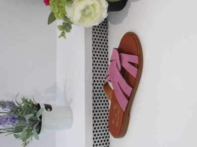 Klapki damskie 7AER160.PURPLE (36/41,12par)