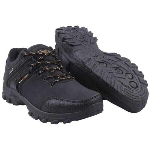 Buty sportowe męskie AM01-1.BLACK/CAMEL (41/46,8par)