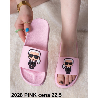 Klapki damskie 2028.PINK (36/41,12par)