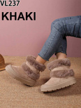 Botki damskie VL237.KHAKI (36/41,12par)