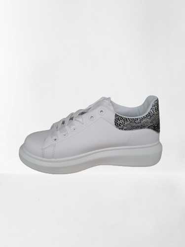 Buty sportowe damskie7A2018-59.WHITE/SNAKE (36/42,12par)