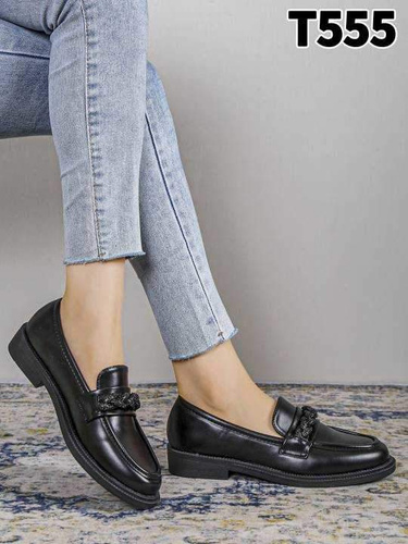 Balerinki damskie 7AT555.BLACK (36/41,12par)