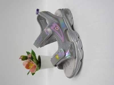 Sandały dziewczęce 3AZ831.SILVER (26/31,12par)