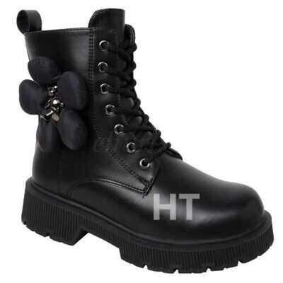 Botki dziewczęce 5A0603-A.BLACK (33/38,8par)