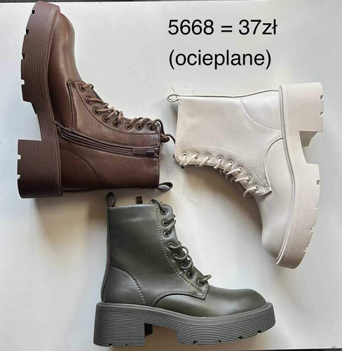 Botki damskie 7A5668.KOLORDOWYBORU (36/41,12par)