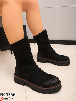 Botki damskie ocieplane NC1356.BLACK (36/41,12par)