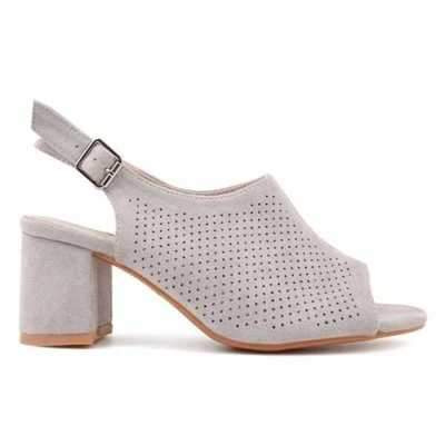 Sandały damskie 7ASY10A-5.GREY (36/41,12par)