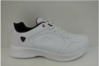 Buty sportowe męskie 9AMXC8331.WHITE/BLACK (41/46,10par)