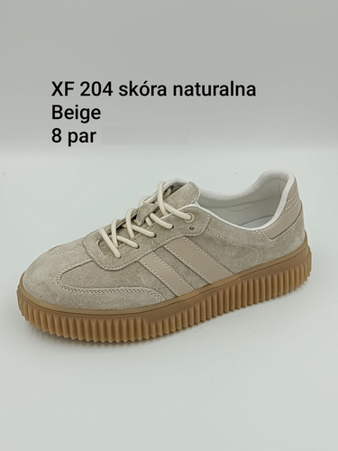 Buty sportowe damskie 7AXF204.BEIGE (36/41,8par)