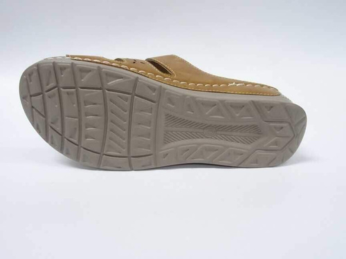 Klapki damskie 7A5705-3.CAMEL (36/42,12par)