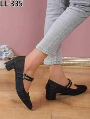 Czółenka damskie LL335.BLACK (36/41,12par)