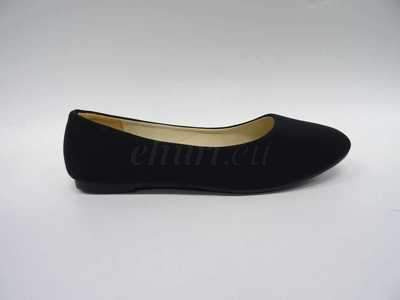 Balerinki damskie 7AE615-1.BLACK (36/41,12par)