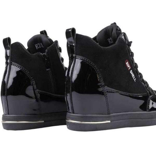 Botki damskie R241-4.BLACK/GOLD (36/41,12par)