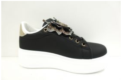 Buty sportowe damskie 7AL601.BLACK  (36/41,12par)