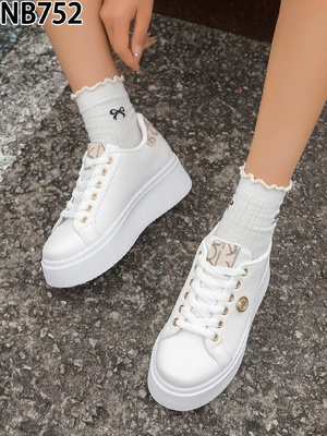 Buty sportowe damskie 7ANB752.BEIGE (36/41,12par)