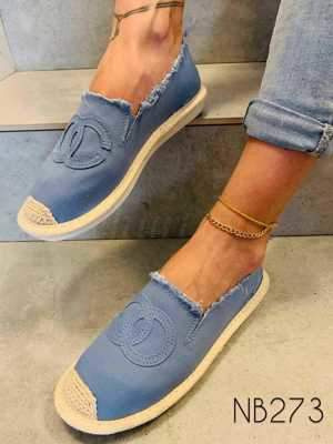 Balerinki damskie 7ANB273.JEANS (36/41,12par)