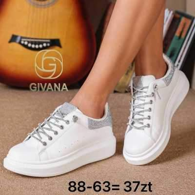 Buty sportowe damskie 7A88-63.SILVER (36/41,12par)