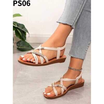 Sandały damskie  7APS06.BEIGE  (36/41,12par)