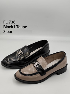 Półbuty damskie  7AFL736.KOLORDOWYBORU (36/41,8par)