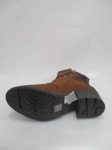Botki damskie 7AST69.CAMEL Ocieplane (36/41,12par)