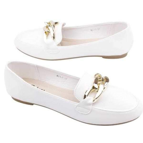 Balerinki damskie B21-3.WHITE (36/41,12par)