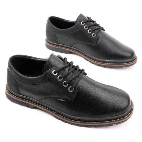 Półbuty męskie AB130-1.BLACK/BROWN (40/45,12par)