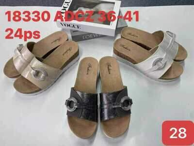 Klapki damskie 7A18330.MIX (36/41,24par)