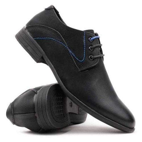 Półbuty chłopięce AB127B-6.BLACK/BLUE (36/41,12par)