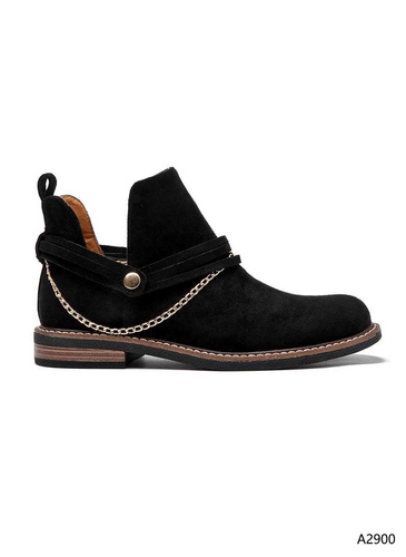 Botki damskie A2900.BLACK (36/41,12par)