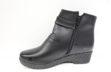 Botki damskie ocieplane 7A428-8.BLACK (37/42,12par)