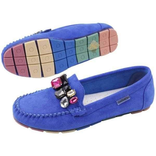 Balerinki damskie MH14-13.BLUE (36/41,12par)