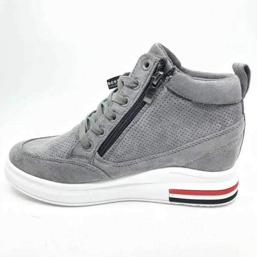 Botki damskie B1233A-2.GREY (36/40,8par)