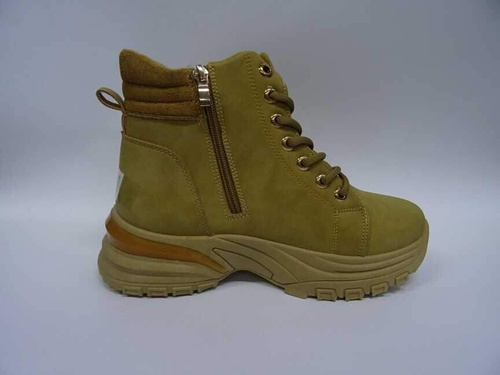 Trzewiki damskie 7A9114-5.CAMEL (36/41,12par)